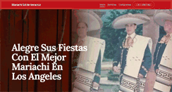 Desktop Screenshot of mariachienlosangeles.com